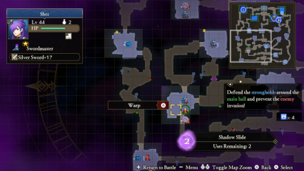 Warp to Count Hevring