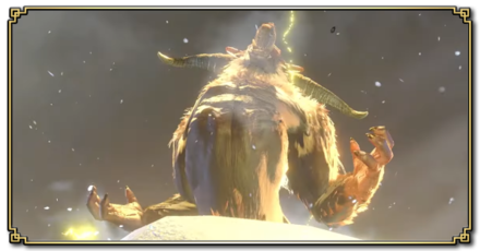 MH Rise Sunbreak - Furious Rajang Partial Banner