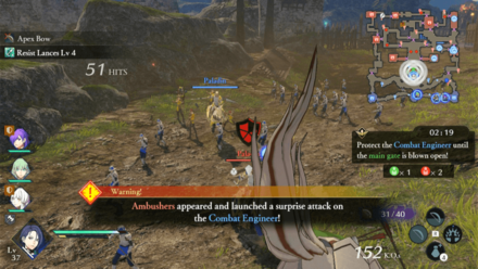 Protect the Combat Engineer Fire Emblem Three Hopes