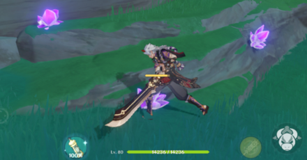 Genshin - Use Claymore Characters