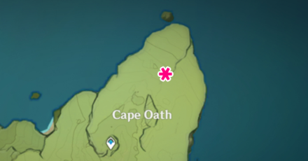 Genshin - Electro Crystal Location Cape Oath Mondstadt