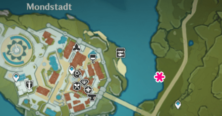 Genshin - Snapdragon Locations in Mondstadt City