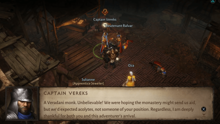 Khazra Aggression - Speak to Captain Vereks