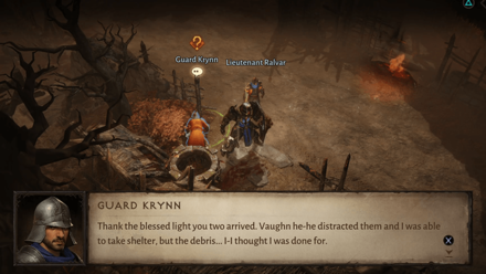 Free the Captives - Speak to Guard Krynn