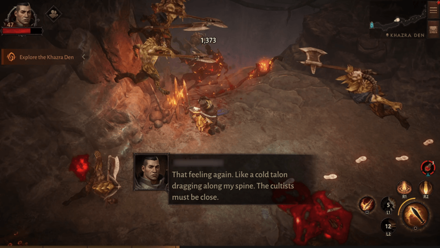 Into the Khazra Den - Explore the Khazra Den