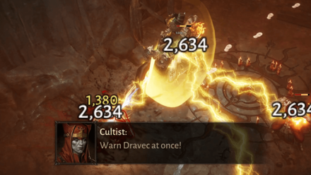 Into the Khazra Den - Explore the Cultist Tunnel