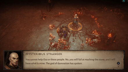 Into the Khazra Den - Speak to Dravec