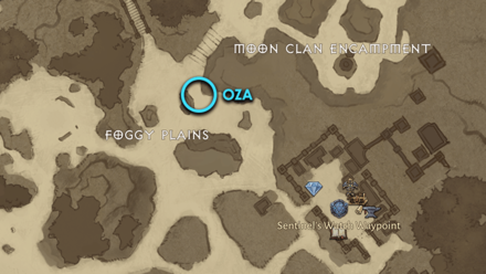 Into the Khazra Den - Oza Location