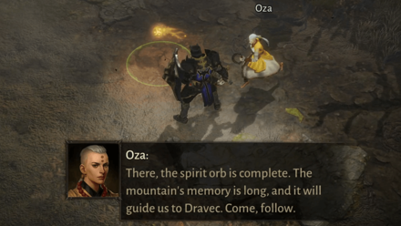 Track Dravec - Follow the Spirit Orb for the First Time