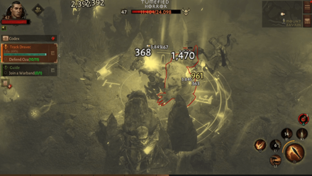 Track Dravec - Defend Oza at the Second Location