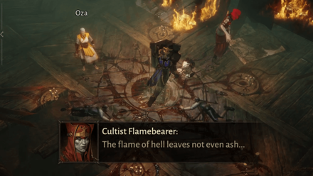 Strange Wooden Hut - Listen to the Cultist Flamebearer