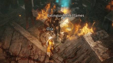 Strange Wooden Hut - Extinguish the Flames