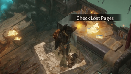 Strange Wooden Hut - Check the Lost Pages