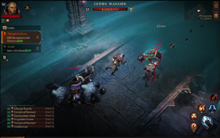 DI - kill the summoned Demons