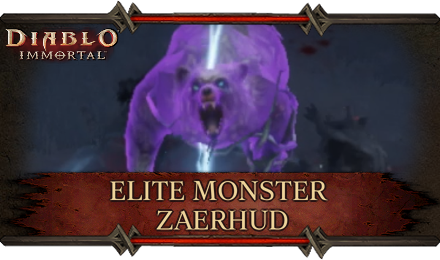 Diablo Immortal - Elite Monster Zaerhud