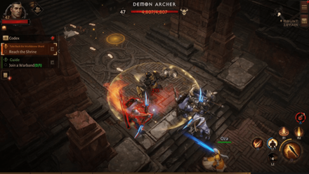 Take Back the Worldstone Shard - Go to the Shrine