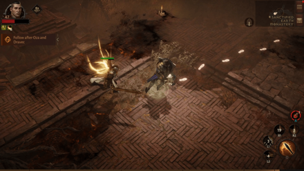 Take Back the Worldstone Shard - Follow Oza and Dravec