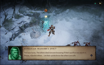 DI - talk to the barbarian spirit