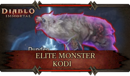 Diablo Immortal - Elite Monster Kodi