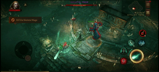 Diablo Immortal - Beam Attack