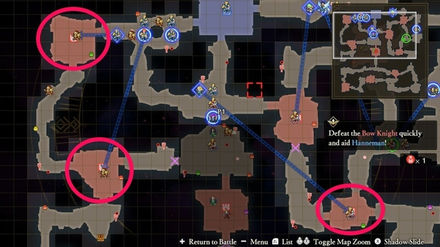 Defeat the Bow Knight and quickly aid Hanneman - FEW3H