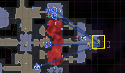 Advance inside the Monastery