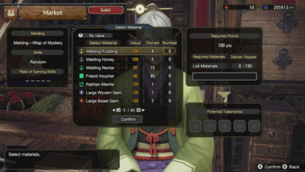 MH Rise Sunbreak - Used to Craft Talismans