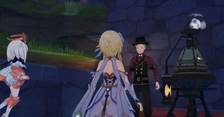 Genshin - Talk to Bertrand in Mass Production