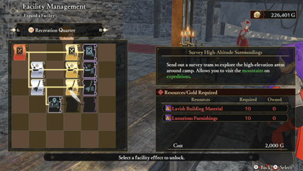 Fire Emblem Warriors Three Hopes - Recreation Quarter