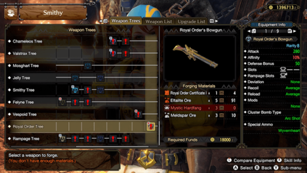 MH Rise Sunbreak - Royal Order Weapons