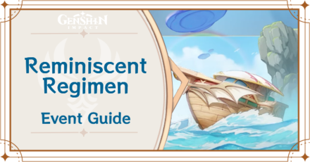 Genshin Impact - Reminiscent Regimen Event Guide