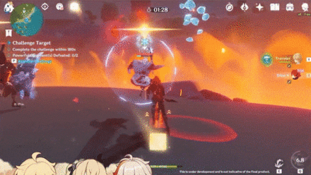 Genshin - Diluc - Red Dead of Night Normal Attack Changes