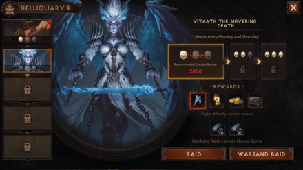 Diablo Immortal - Vitaath the Shivering Death