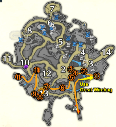 MH Rise Sunbreak - Citadel Ores Route A