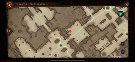 Writhing Ingress North Room West Lost Page Map View
