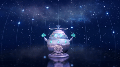 Genshin - Mirrorpool Horned Owl Turning