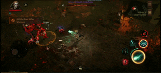 Diablo Immortal - Fireballs