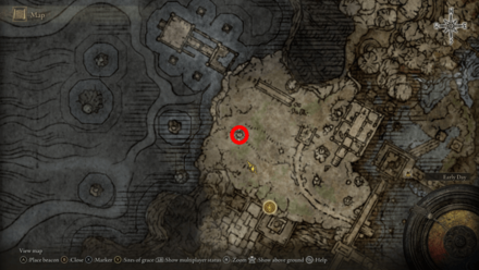 Elden Ring - Red Wolf of Radagon Ancestral Woods Map Location