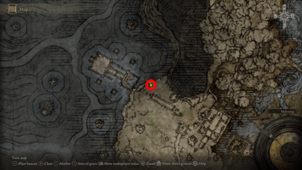 Elden Ring - Sixth Obelisk Map Location