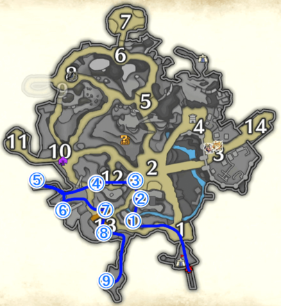 MH Rise Sunbreak - Stump Sap Route