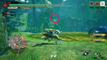 MH RIse Sunbreak - Stump Sap Route Step 8