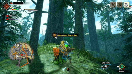 MH RIse Sunbreak - Stump Sap Route Step 1