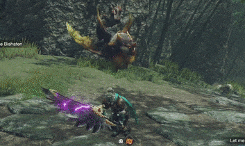 MHRise Sunbreak (Blood Orange Bishaten) - Bishaten Roll