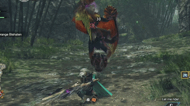 MHRise Sunbreak (Blood Orange Bishaten) - Circular Pinecone Slide