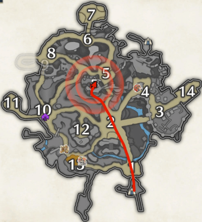 MH Rise - Citadel Moon Drop Delivery Route