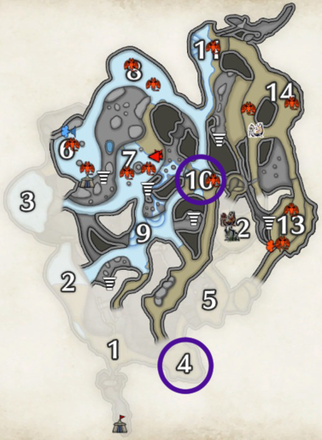 MH Rise Sunbreak - Pyrantula Farming area in Lava Caverns