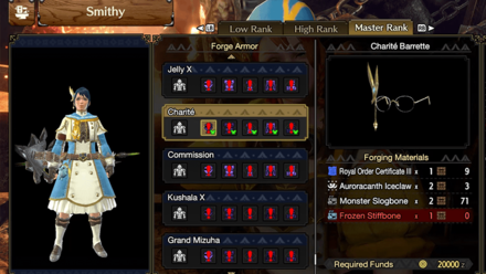 MH Rise Sunbreak - Charite Armor