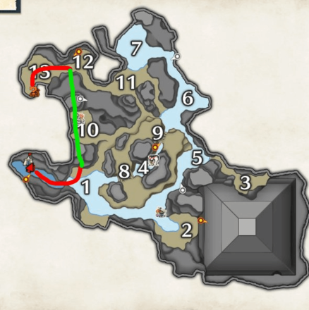 MH Rise - Flooded Forest Alaffresia Delivery Route