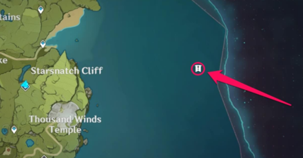 Genshin - Time and Wind World Quest - Go to Nameless Island