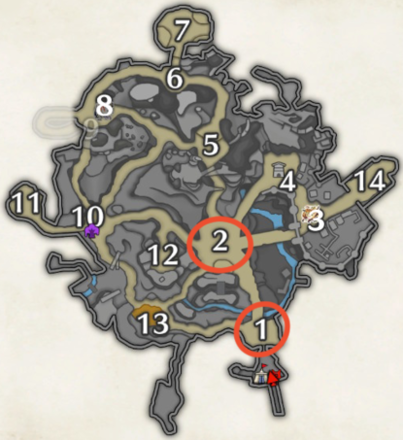 MH Rise Sunbreak - Gowngoat Farming Areas in the Citade